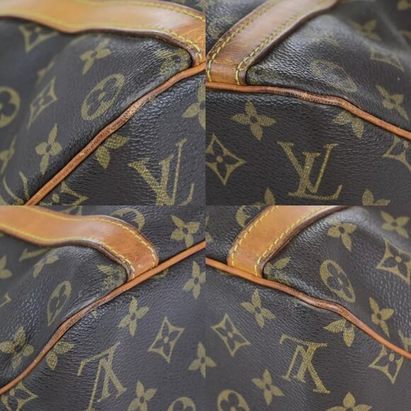 AUTHENTICITY GUARANTEED LOUIS VUITTON Sac Shopping Shoulder Tote Bag Monogram - Picture 8 of 16